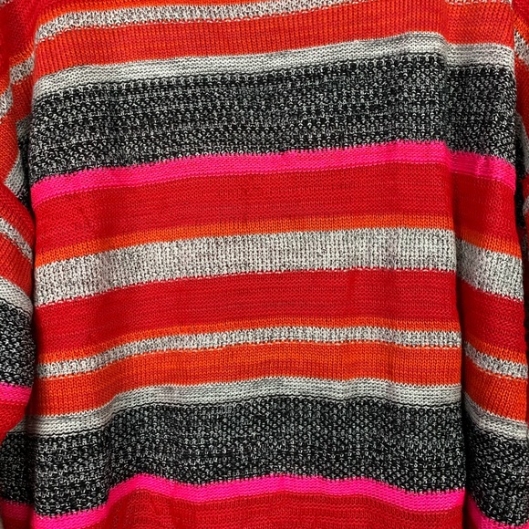 Alley & Gabby 212NY Striped Knit Acrylic Sweater - Picture 3 of 6